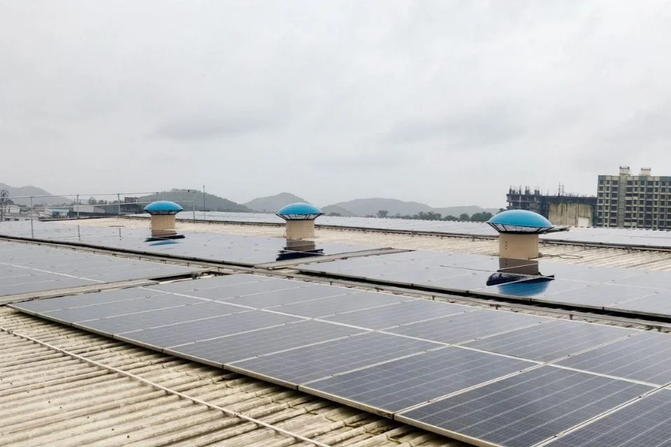 Solar initiative to reduce our carbon footprint : Jolly Clamps