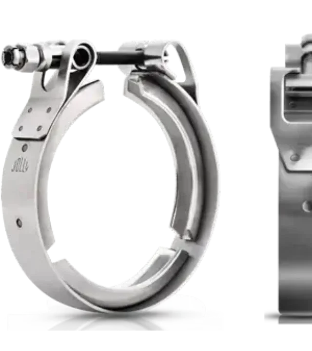 Saddle Type Quick Release V-Band Clamp
