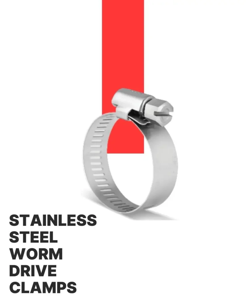 stainless steel worm drive clamps 